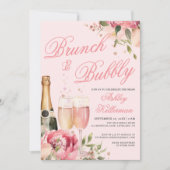 Brunch En Bruisende Bruiloftsshowers Kaart (Voorkant)