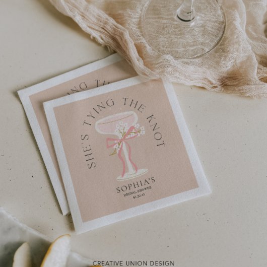 Brunch en Bruisende Champagne Bruids Bruiloft Serv Servet