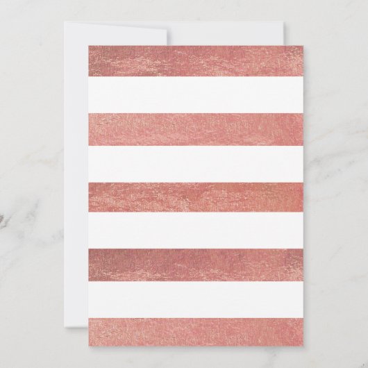 Brunch en bubbelbaar Roos Gold Paarse geometrische Kaart (Achterkant)