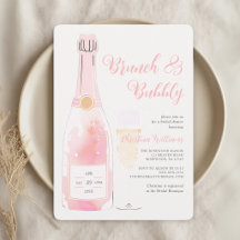Brunch en bubbelende champagne bruidsdouche