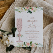 brunch en bubbelig vrijgezellenfeest met blozen fl kaart