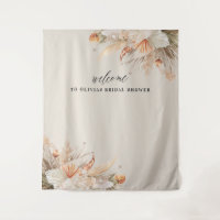 Brunch en bubbels Bruids douche pampas gras