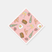 Brunch en Bubbels Cocktailservetjes Servet (Hoek)