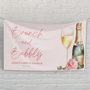 Brunch en bubbels Mimosa Champagne Bruidscadeau Spandoek