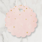 Brunch en Bubble Bachelorette Verloving Brunch Bedankjes Labels (Achterkant)