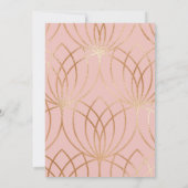 Brunch en Bubble Bridal Shower Invitation Kaart (Achterkant)