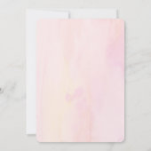 Brunch en Bubble Bridal Shower Invitation Kaart (Achterkant)