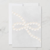 Brunch en Bubble Bridal Shower Invitation Kaart (Achterkant)