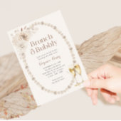 Brunch en Bubble Bridal Shower Invitation Kaart