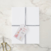 Brunch en Bubble Champagne Vrijgezellenfeest Cadeaulabel (Met Touw)