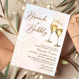 Brunch en Bubble Champagne Vrijgezellenfeest Kaart
