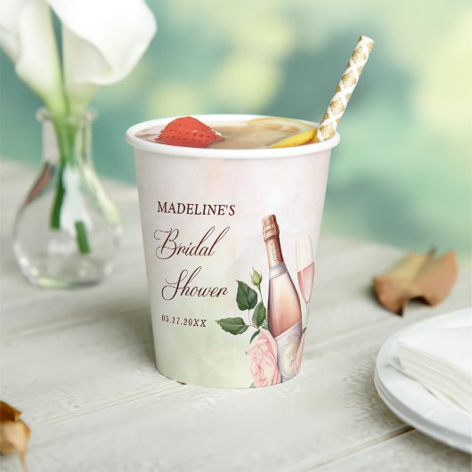 Brunch en Bubble Champagne Vrijgezellenfeest Papieren Bekers