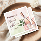 Brunch en Bubble Champagne Vrijgezellenfeest Servet