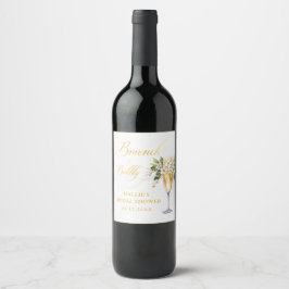 Brunch en Bubble Champagne Vrijgezellenfeest Wijn Etiket