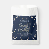 Brunch en Bubble Confetti Vrijgezellenfeest Bedankzakje (Voorkant)