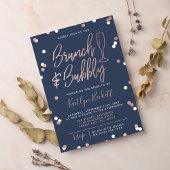 Brunch en Bubble Confetti Vrijgezellenfeest Kaart