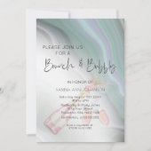 Brunch en Bubble Dreamweaver Mint Jade Sage en Vio Kaart (Voorkant)