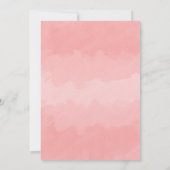 Brunch en Bubble Elegant Floral Vrijgezellenfeest Kaart (Achterkant)