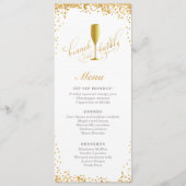 Brunch en Bubble Verloving | Shower-menu Menu (Voorkant)