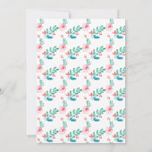 Brunch en Bubble Vrijgezellenfeest Kaart (Achterkant)