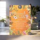 Brunch en Bubble Vrijgezellenfeest Maple Leaves Pu Kaart