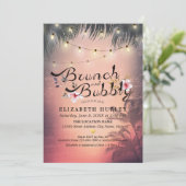 Brunch en Bubble Vrijgezellenfeest Summer Beach Pa Kaart (Staand voorkant)