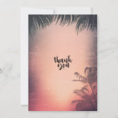 Brunch en Bubble Vrijgezellenfeest Summer Beach Pa Kaart (Achterkant)