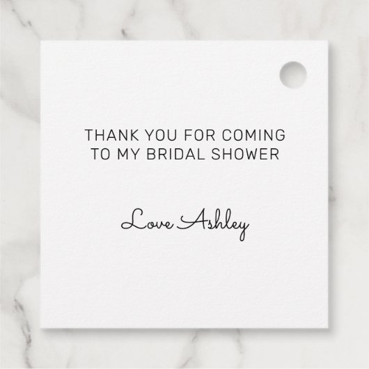 Brunch en Bubbly Aardbeien Liefde en Bedankt Bedankjes Labels (Achterkant)