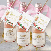 Brunch en Bubbly Aardbeien Liefde en Bedankt Bedankjes Labels