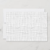 Brunch en Bubbly Bridal Shower uitnodiging (Achterkant)