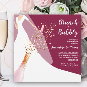 Brunch en Bubbly Bride op Cranberry Vrijgezellenfe Kaart