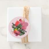 Brunch en bubbly champagne mimosa dank u bedankjes labels (In situ)