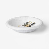 Brunch en Bubbly Champagne Verjaardag Brunch Party Papieren Kommen (Gebogen)