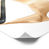 Brunch en Bubbly Champagne Vrijgezellenfeest Welko Poster (Hoek)