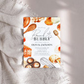 Brunch en Bubbly Elegant Waterverf Vrijgezellenfee Kaart