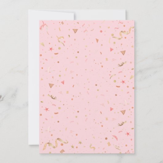 Brunch en Bubbly Flutes Vrijgezellenfeest Kaart (Achterkant)