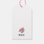 Brunch en bubbly mimosa champagne dank u cadeaulabel (Achterkant)