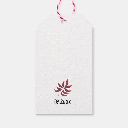 Brunch en bubbly mimosa champagne dank u cadeaulabel (Achterkant)