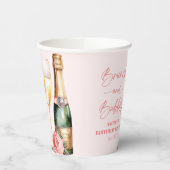 Brunch en Bubbly Mimosa Champagne Verjaardagsbrunc Papieren Bekers (Links)