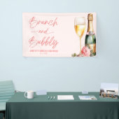 Brunch en Bubbly Mimosa Champagne Vrijgezellenfees Spandoek (Beurs)
