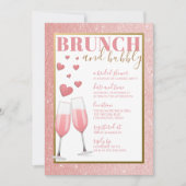 BRUNCH EN BUBBLY | ROOS GOLD CHAMPAGNE KAART (Voorkant)