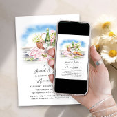 Brunch en Bubbly Summer Country Vrijgezellenfeest Kaart