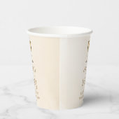 Brunch en Bubbly Verlovingsfeest Brunch Papieren Bekers (Rechts)