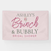 Brunch en Bubbly Vrijgezellenfeest Banner (Horizontaal)