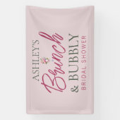 Brunch en Bubbly Vrijgezellenfeest Banner (Verticaal)