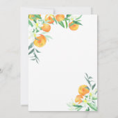 Brunch en bubbly vrijgezellenfeest kaart (Achterkant)