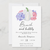 Brunch en bubbly vrijgezellenfeest kaart (Voorkant)