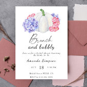 Brunch en bubbly vrijgezellenfeest kaart