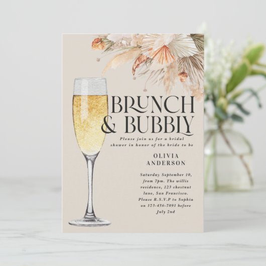 brunch en kaart (Staand voorkant)