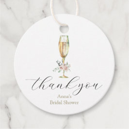 Brunch en Mousserende Champagne Bedankt Bedankjes Labels